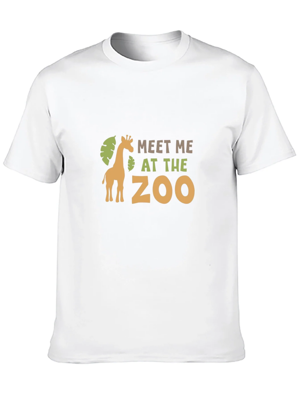 Meet Me at the Zoo Black Graphic T-Shirt product image 9