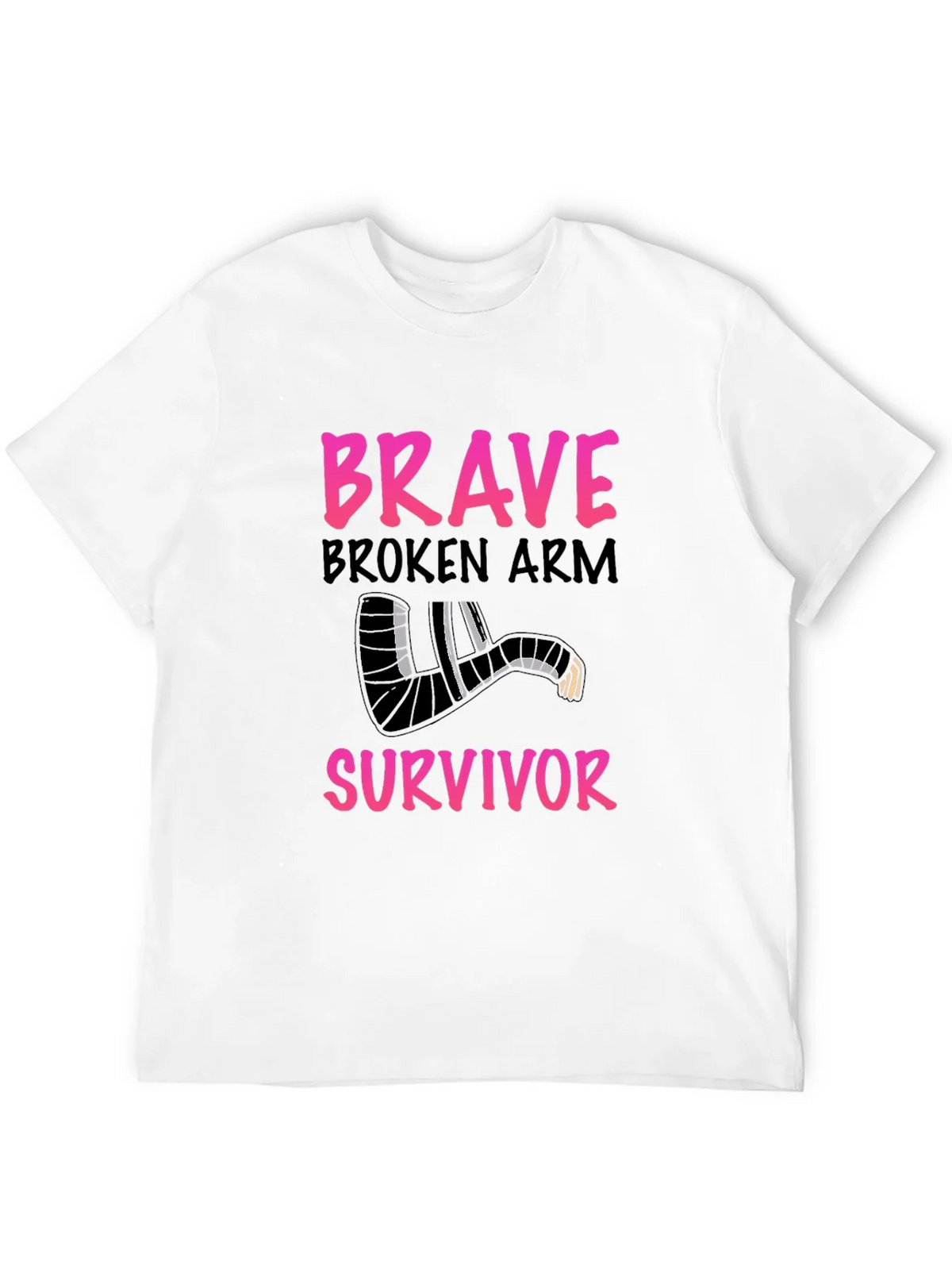Brave Broken Arm Survivor T-Shirt product image 8