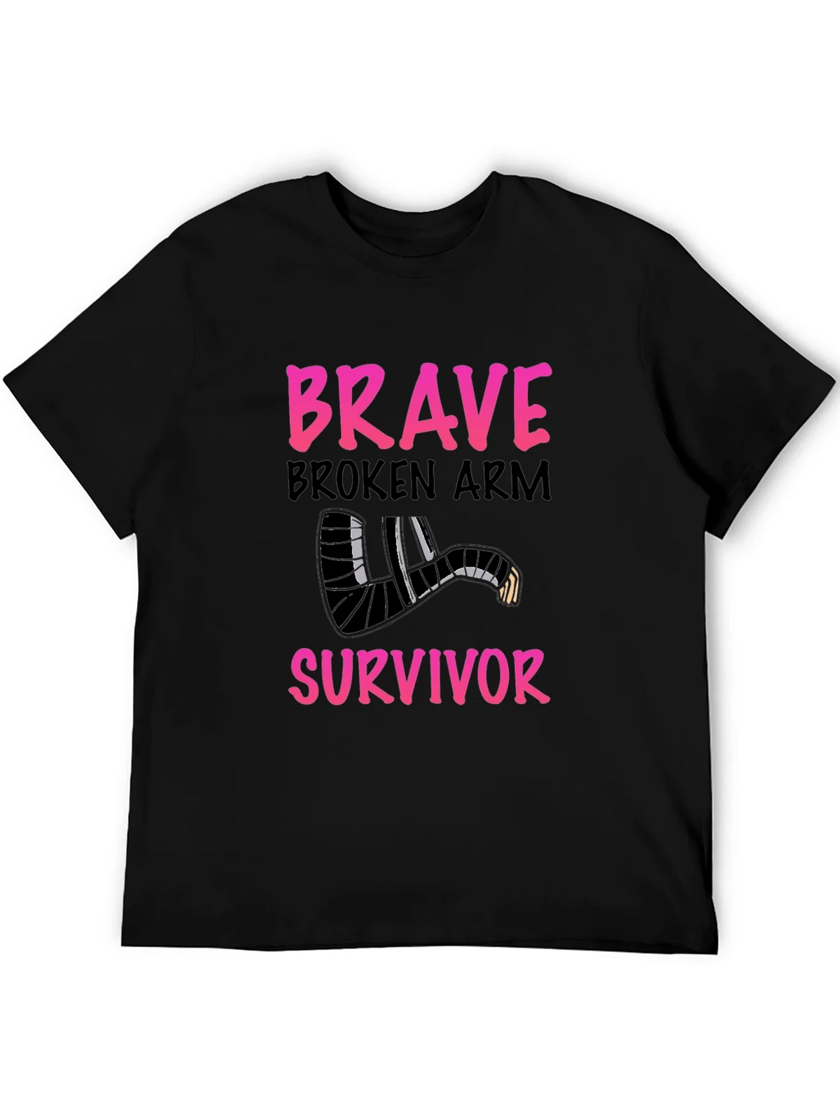 Brave Broken Arm Survivor T-Shirt product image 4