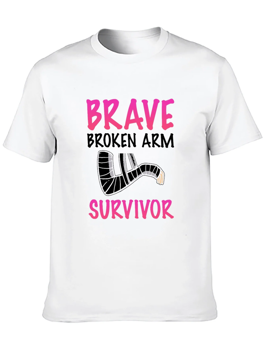 Brave Broken Arm Survivor T-Shirt product image 7