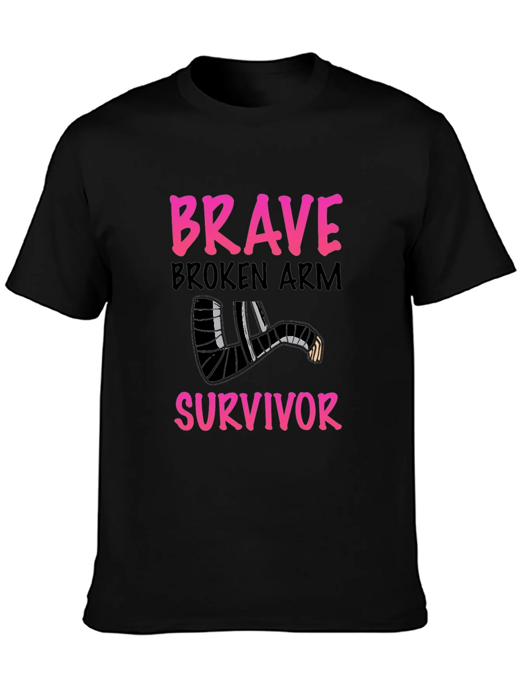 Brave Broken Arm Survivor T-Shirt product image 2