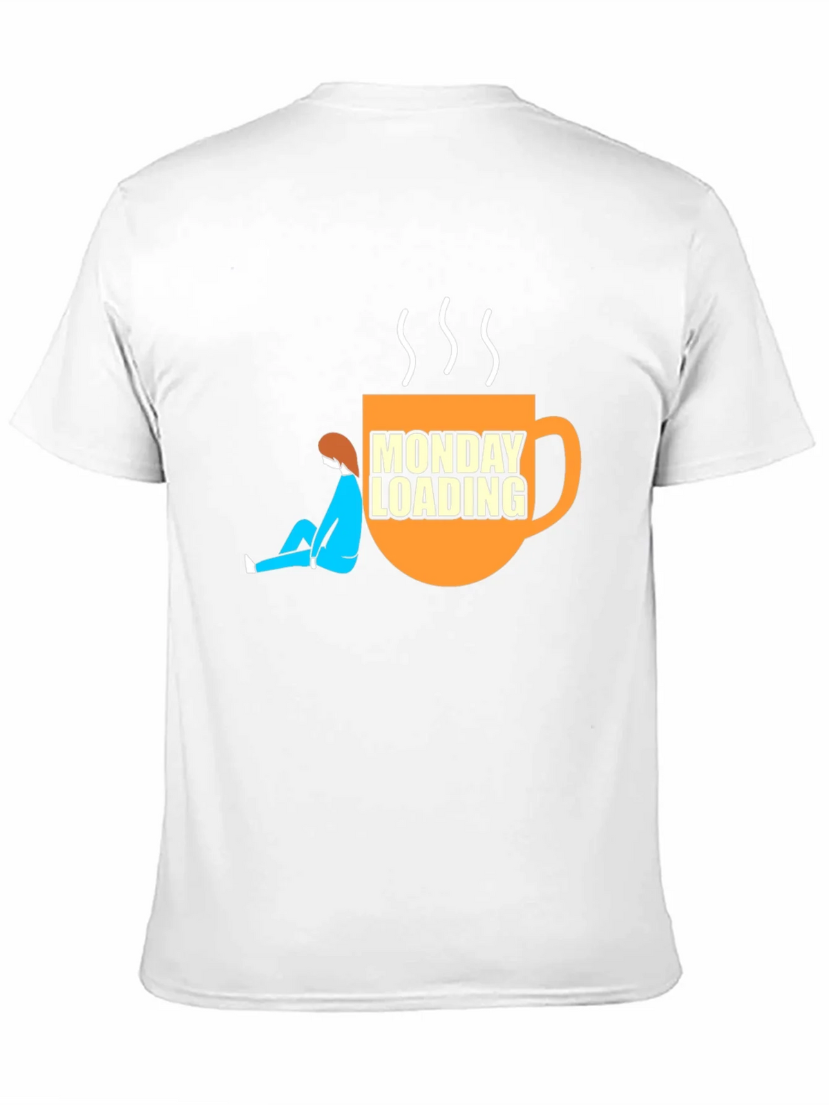 Monday Loading Graphic T-Shirt Coffee Lover Tee product image 5