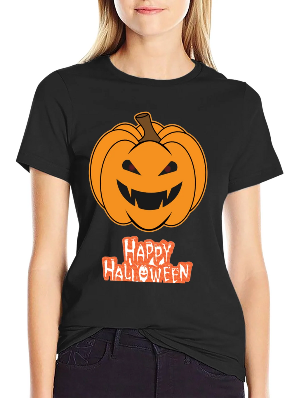Halloween Pumpkin T-Shirt - Spooky Season Tee product image 1