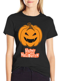 Halloween Pumpkin T-Shirt - Spooky Season Tee product image 1