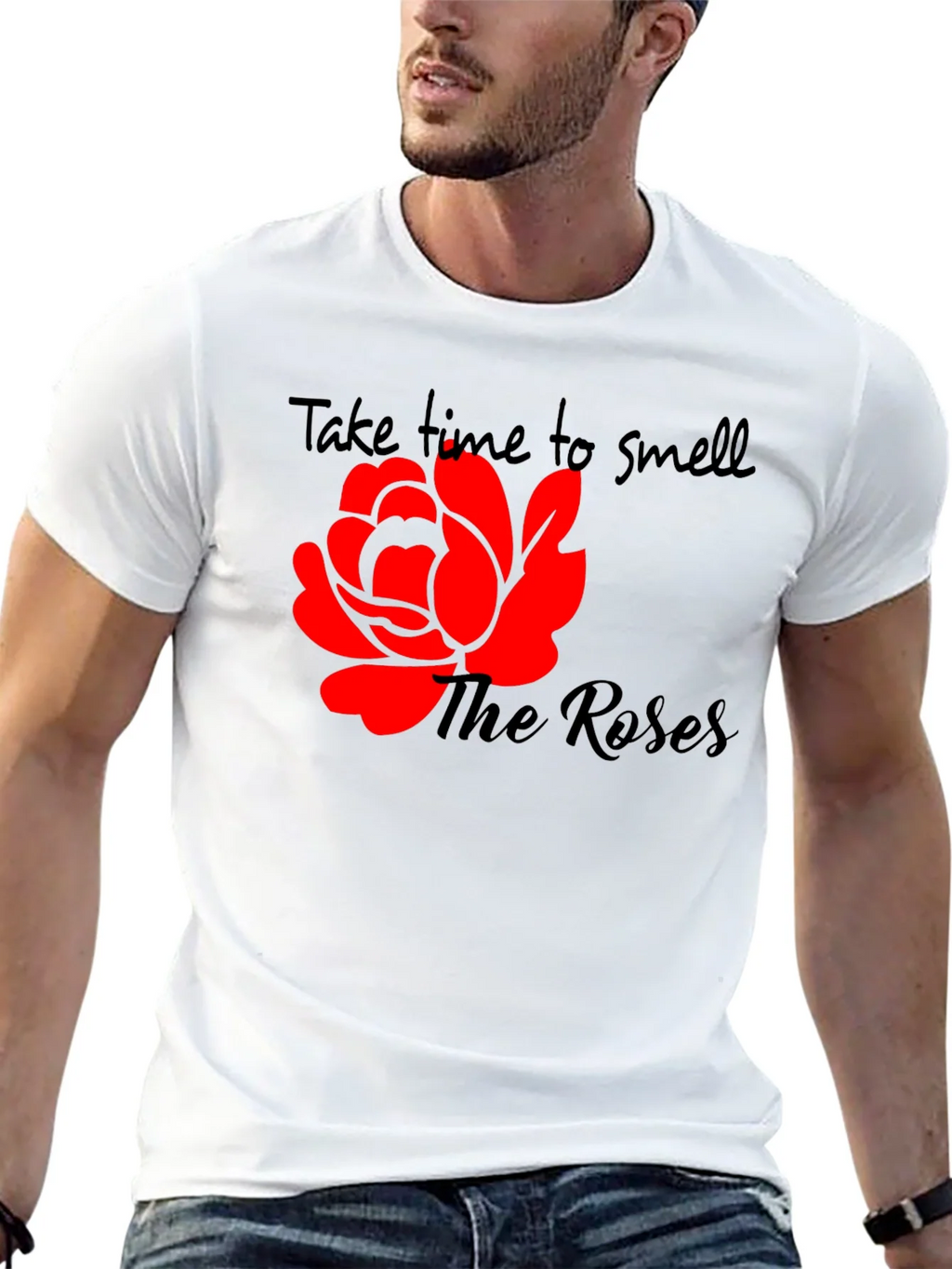 Black Take Time To Smell The Roses T-Shirt product image 12