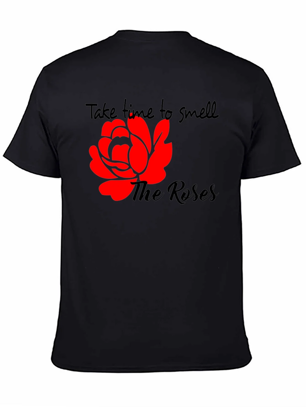 Black Take Time To Smell The Roses T-Shirt product image 4