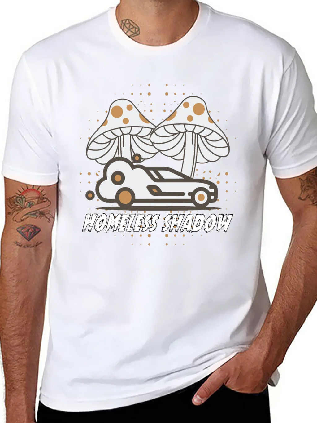 Homeless Shadow Graphic Tee product image 7