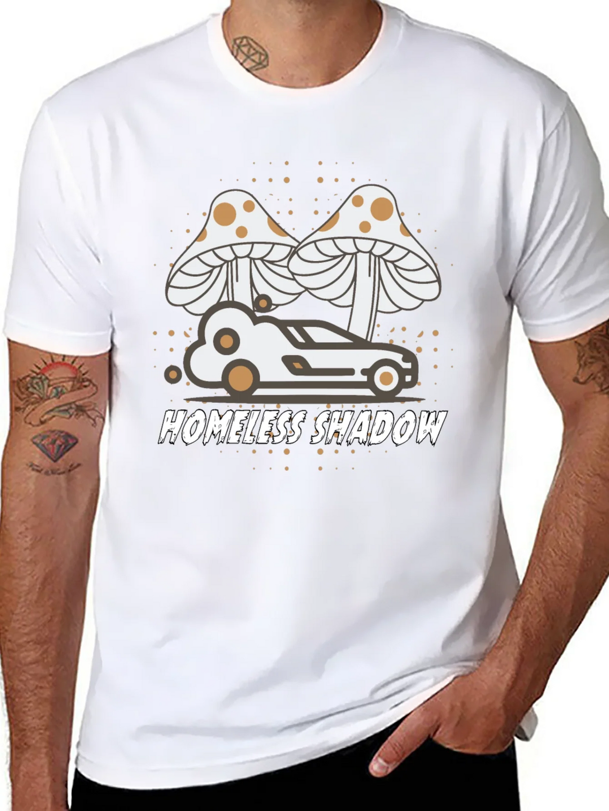 Homeless Shadow Graphic Tee product image 7