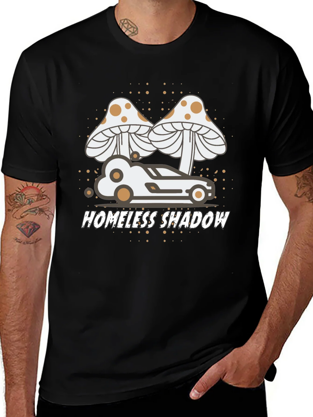 Homeless Shadow Graphic Tee product image 1
