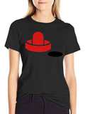 Air Hockey Puck Graphic Tee - Black T-Shirt product image 1
