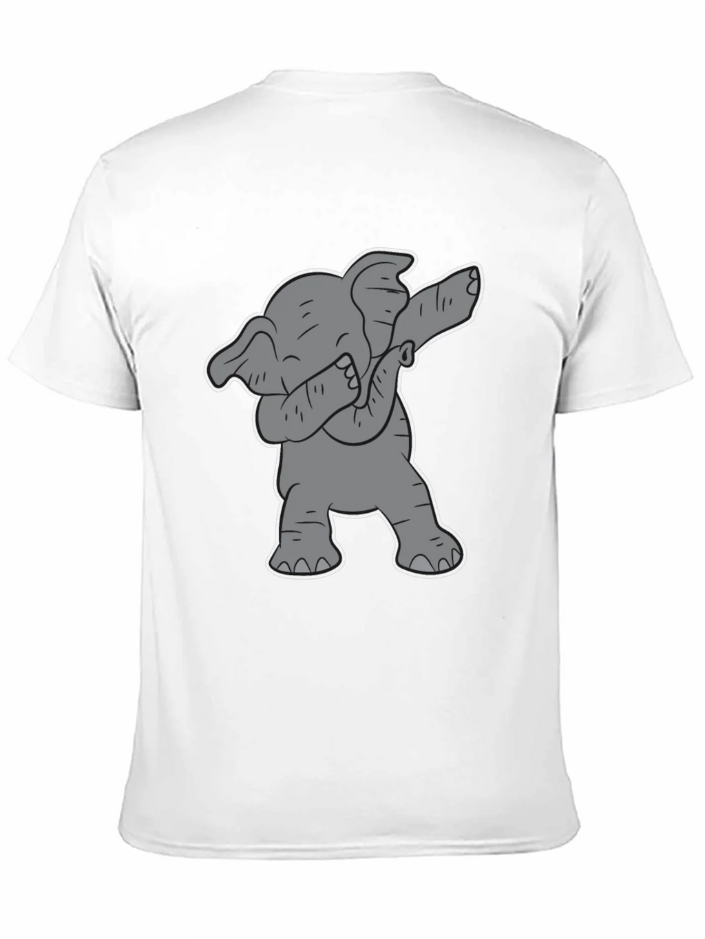 Dabbing Elephant Graphic Tee - Black Cotton Shirt product image 10