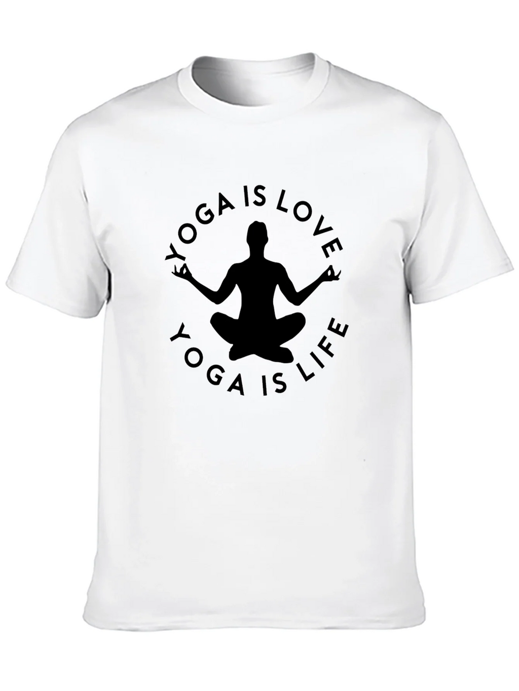 Yoga is Love is Life Graphic Tee product image 9