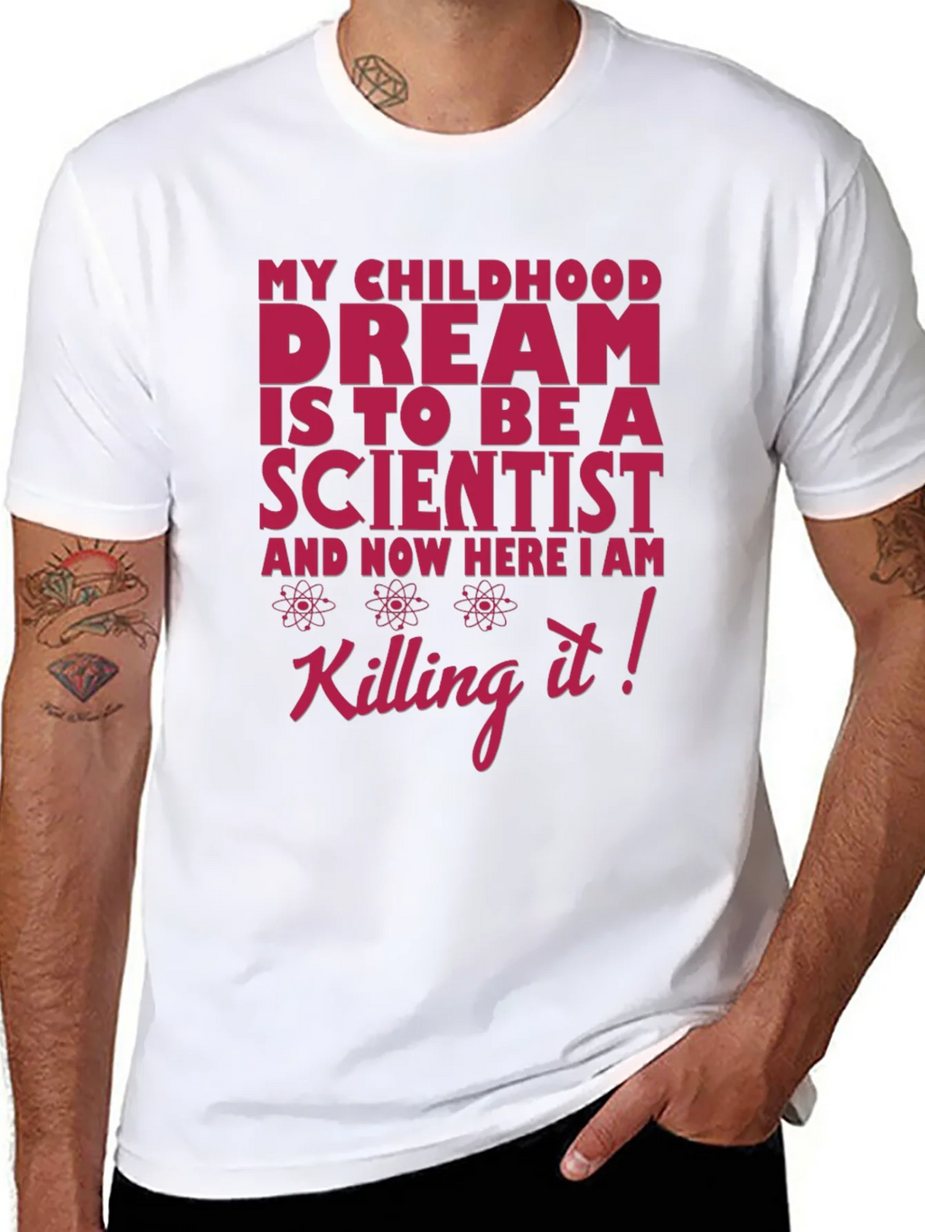 Scientist Dream T-Shirt - Funny Science Tee product image 7
