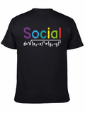 Social Distance Formula T-Shirt product image 1