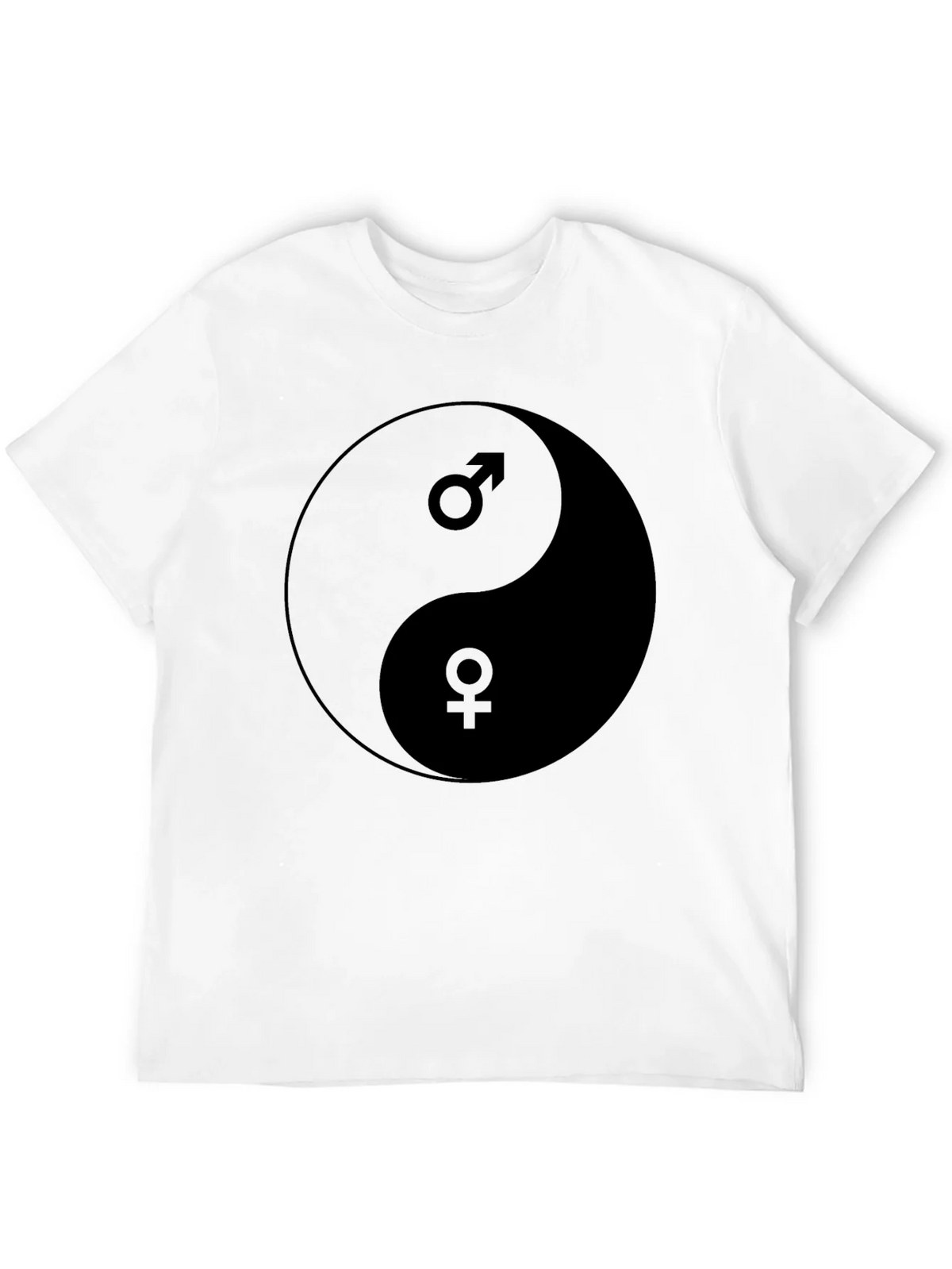 Yin Yang Male Female Symbol T-Shirt - Balance & Harmony Tee product image 7