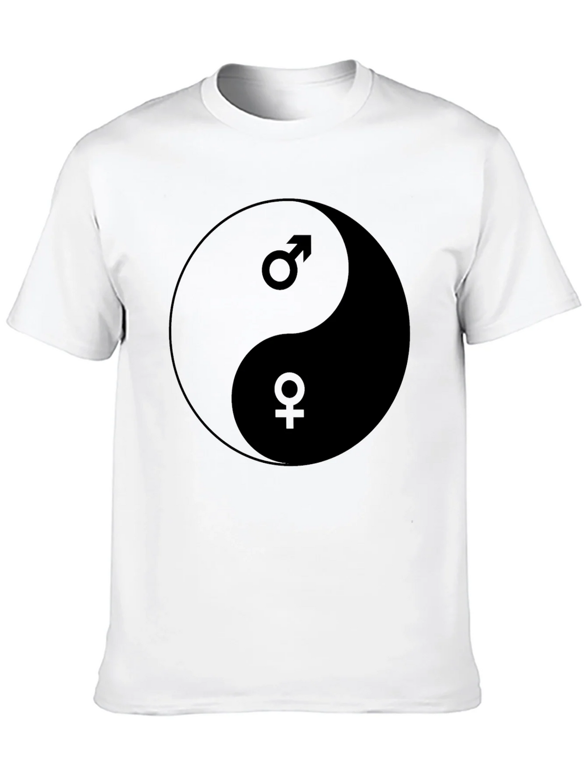 Yin Yang Male Female Symbol T-Shirt - Balance & Harmony Tee product image 5