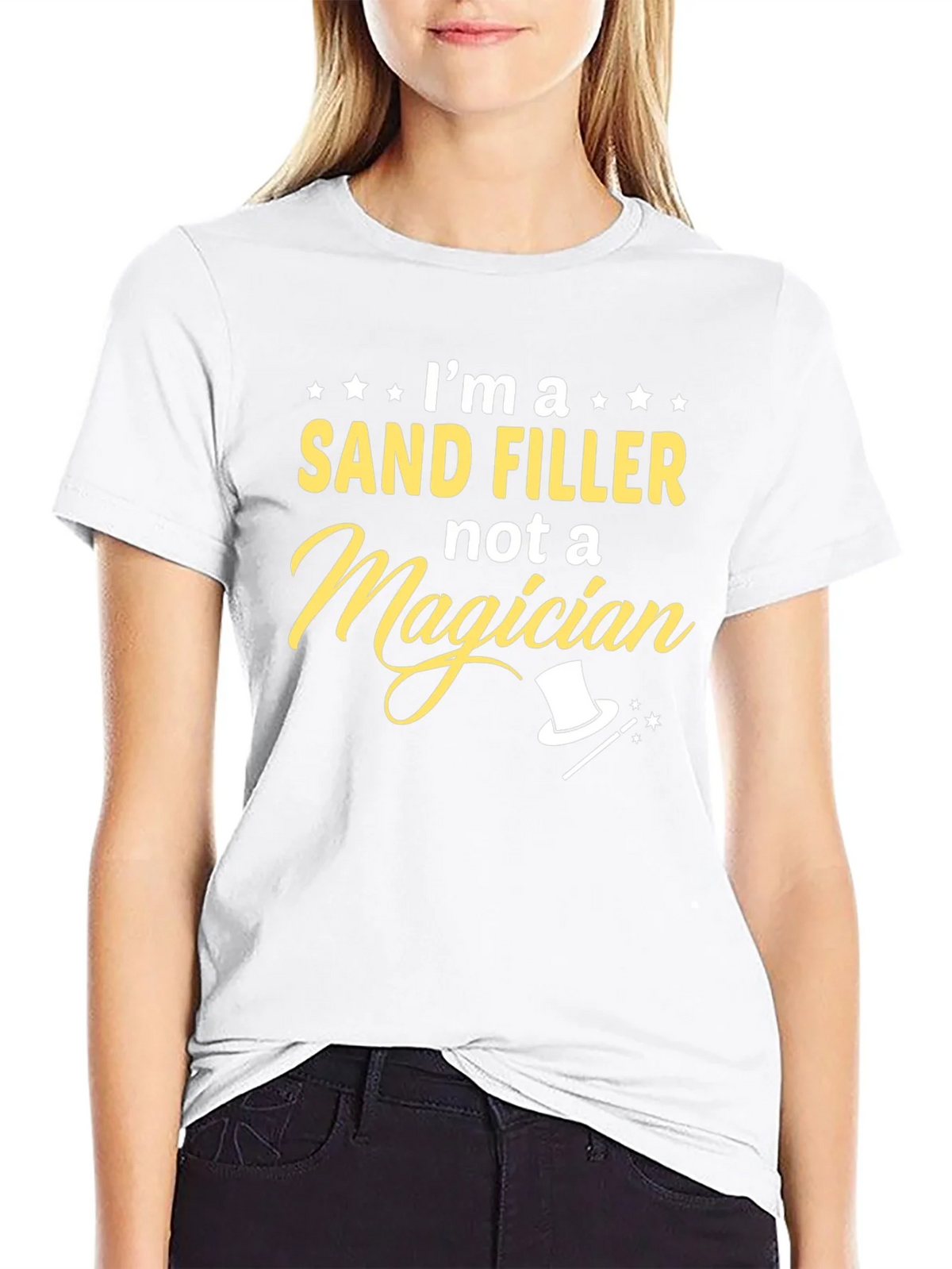 Im a Sand Filler T-Shirt Funny Job Tee product image 7