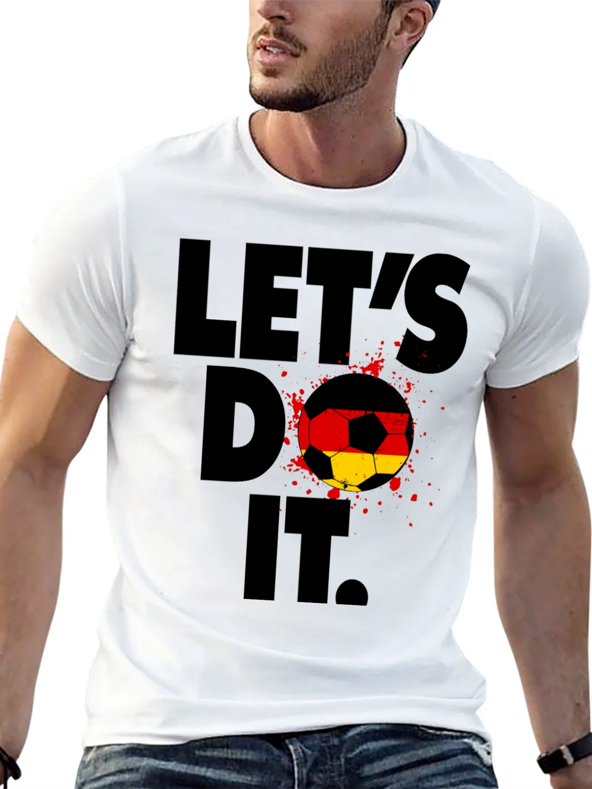 Lets Do It Germany Soccer T-Shirt product image 8