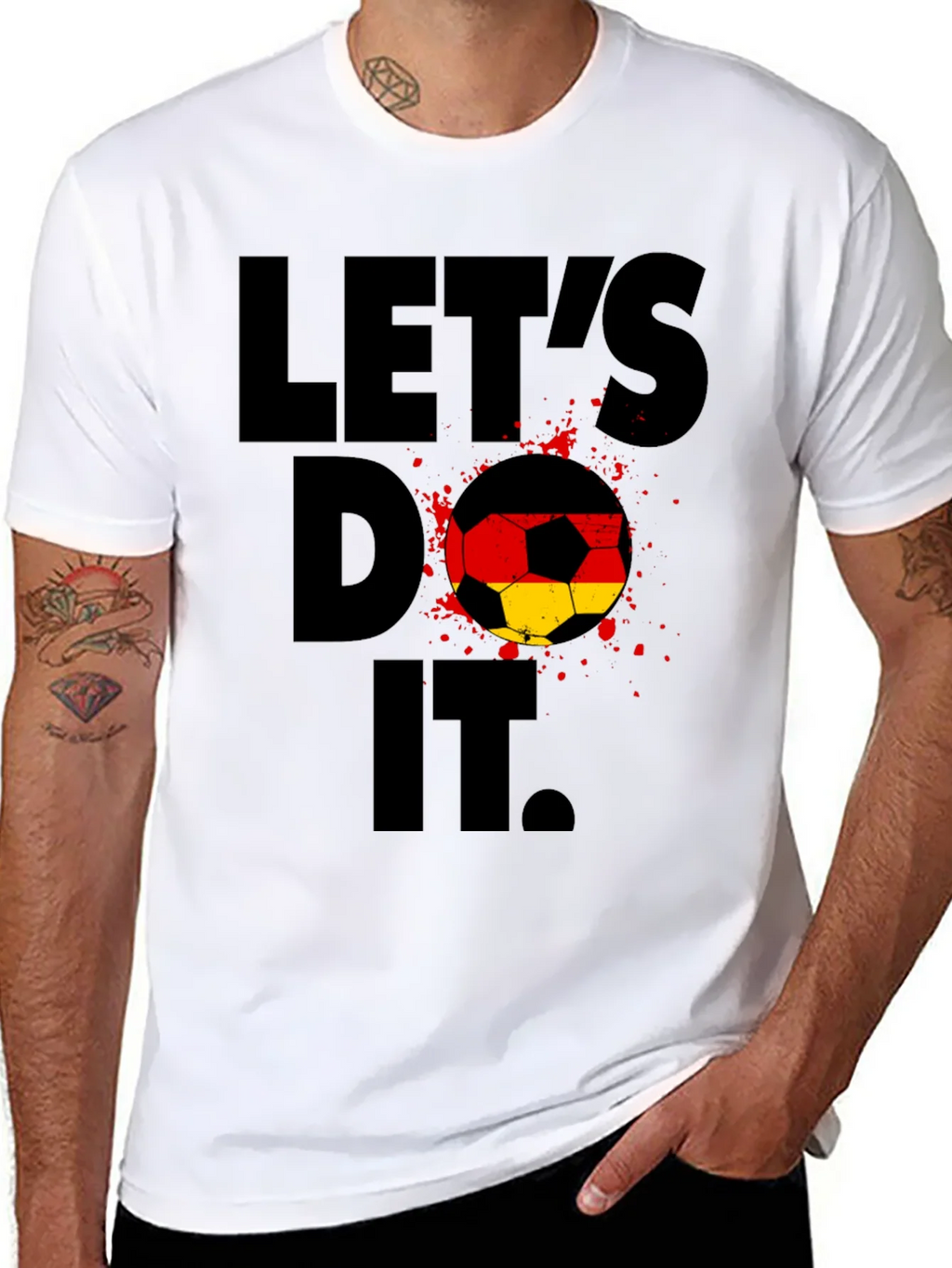 Lets Do It Germany Soccer T-Shirt product image 6