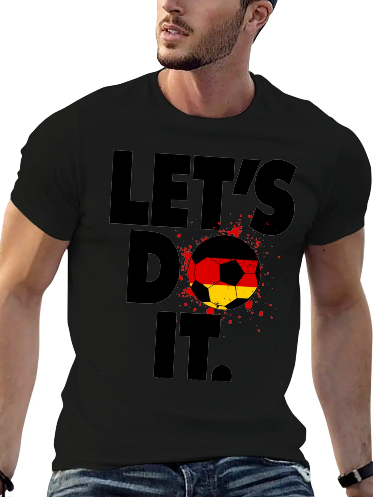 Lets Do It Germany Soccer T-Shirt product image 5