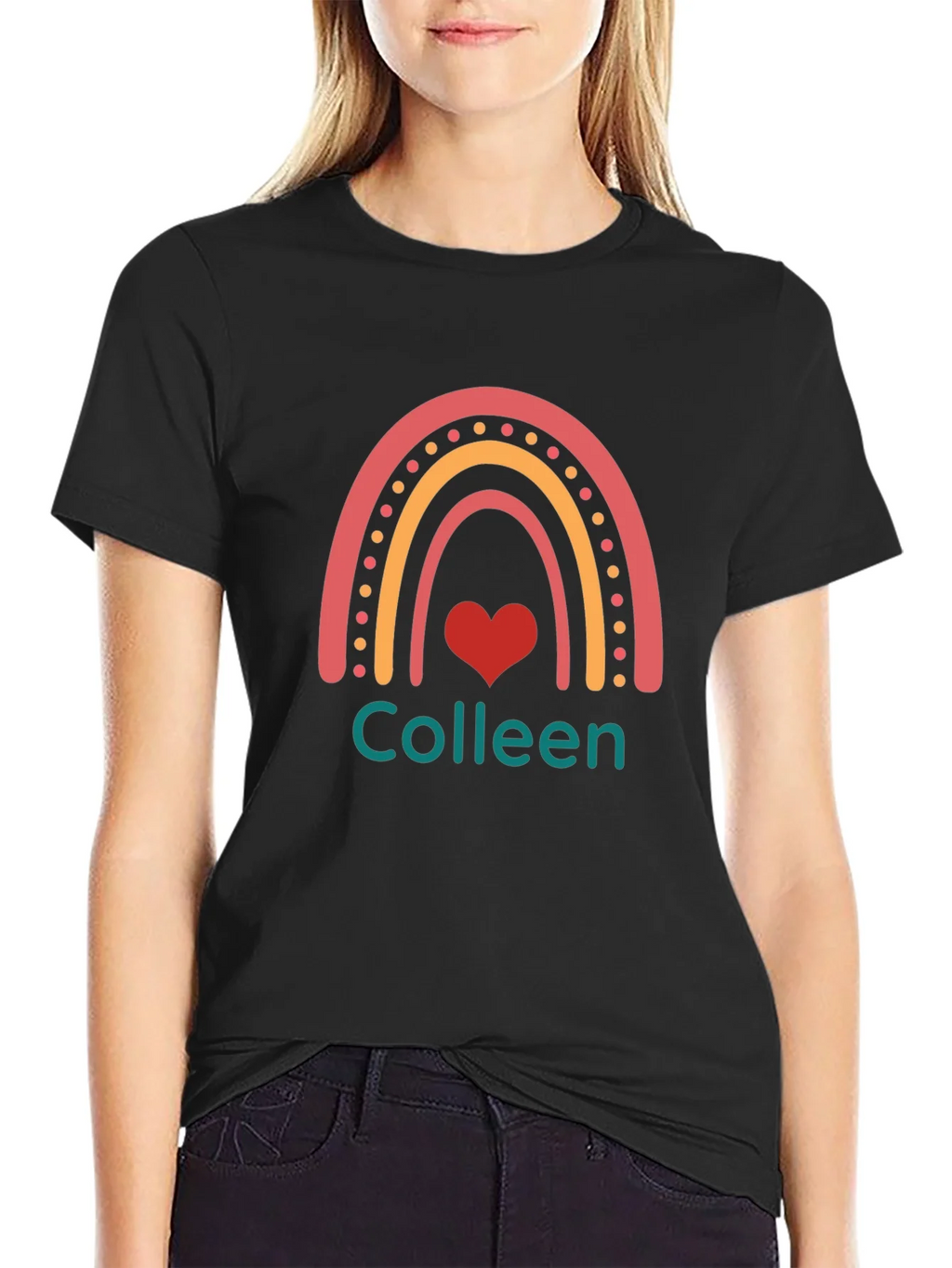 Personalized Rainbow Name T-Shirt product image 2