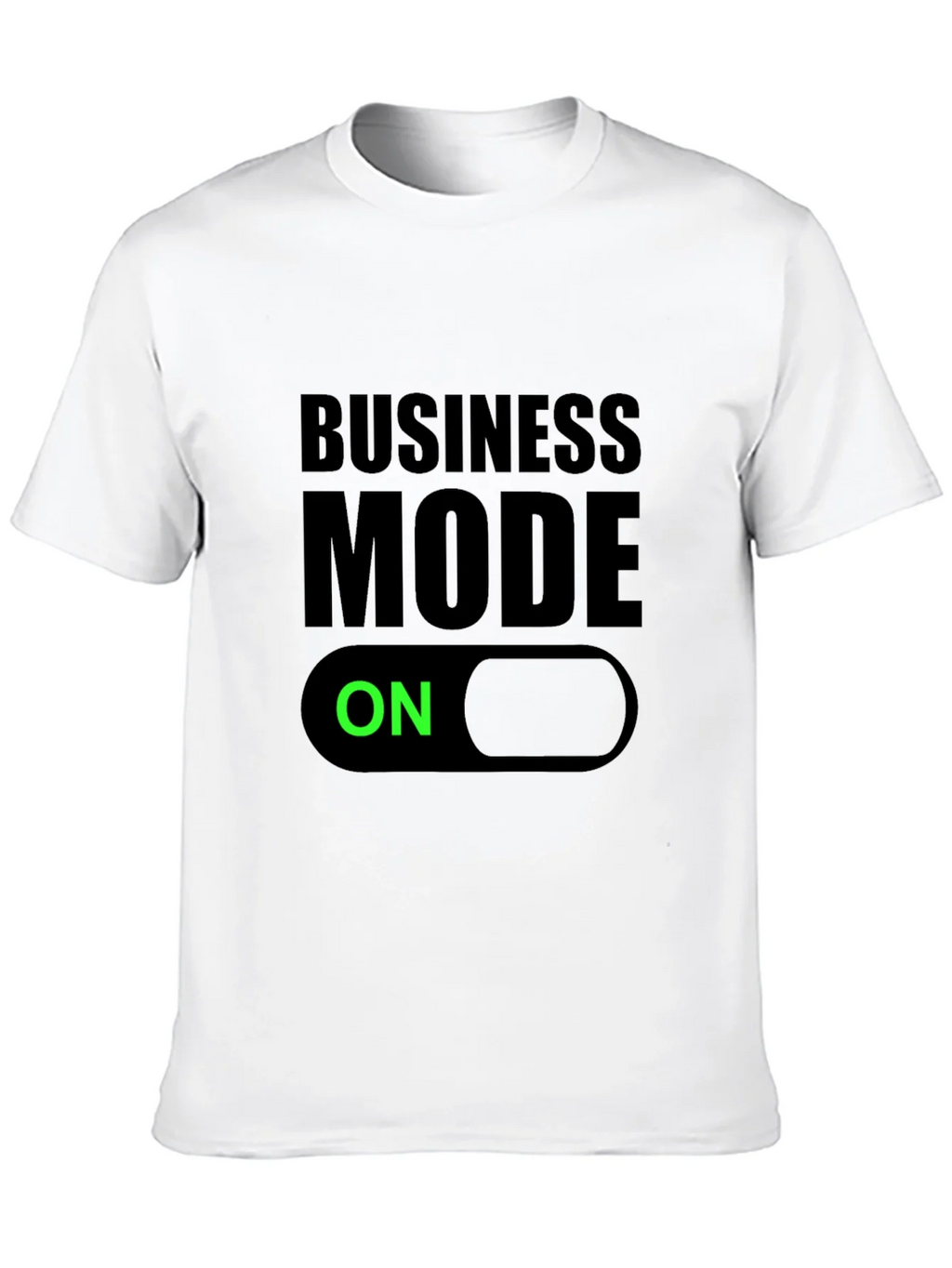 Business Mode On Black T-Shirt product image 9