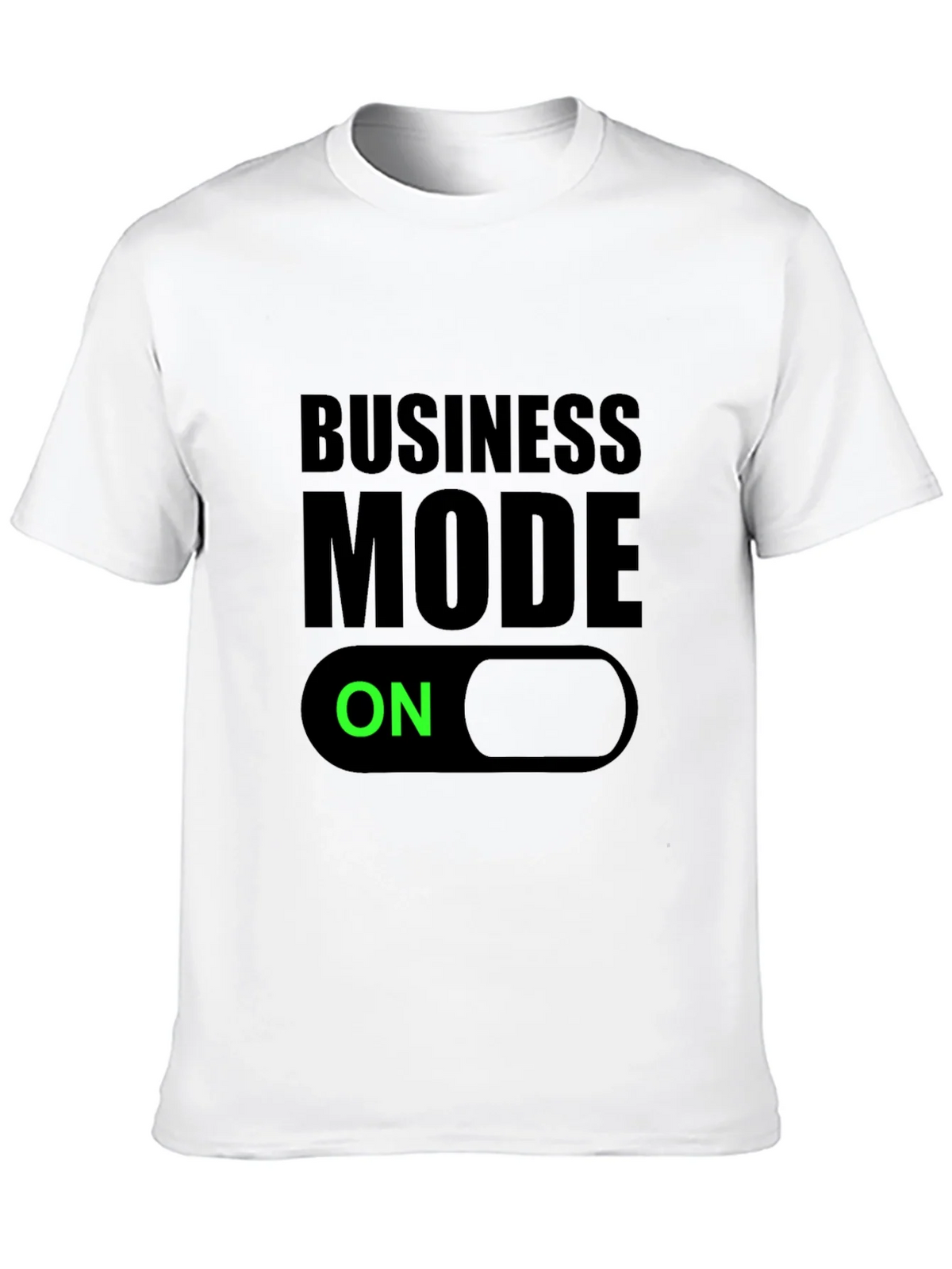 Business Mode On Black T-Shirt product image 9