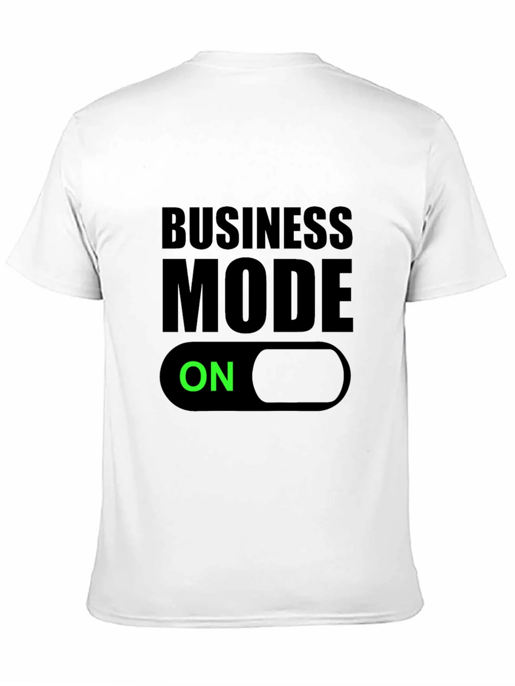 Business Mode On Black T-Shirt product image 10