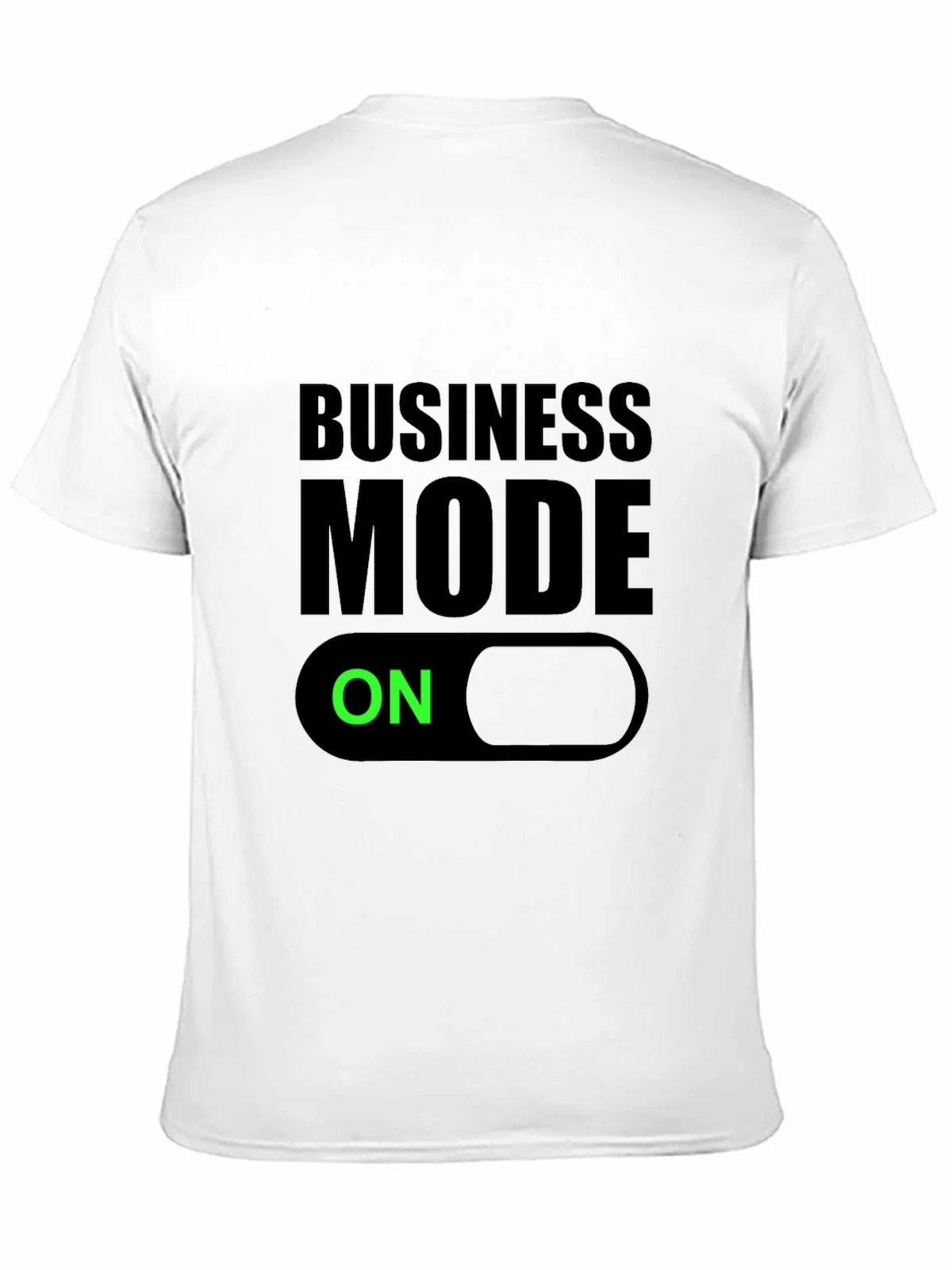Business Mode On Black T-Shirt product image 10