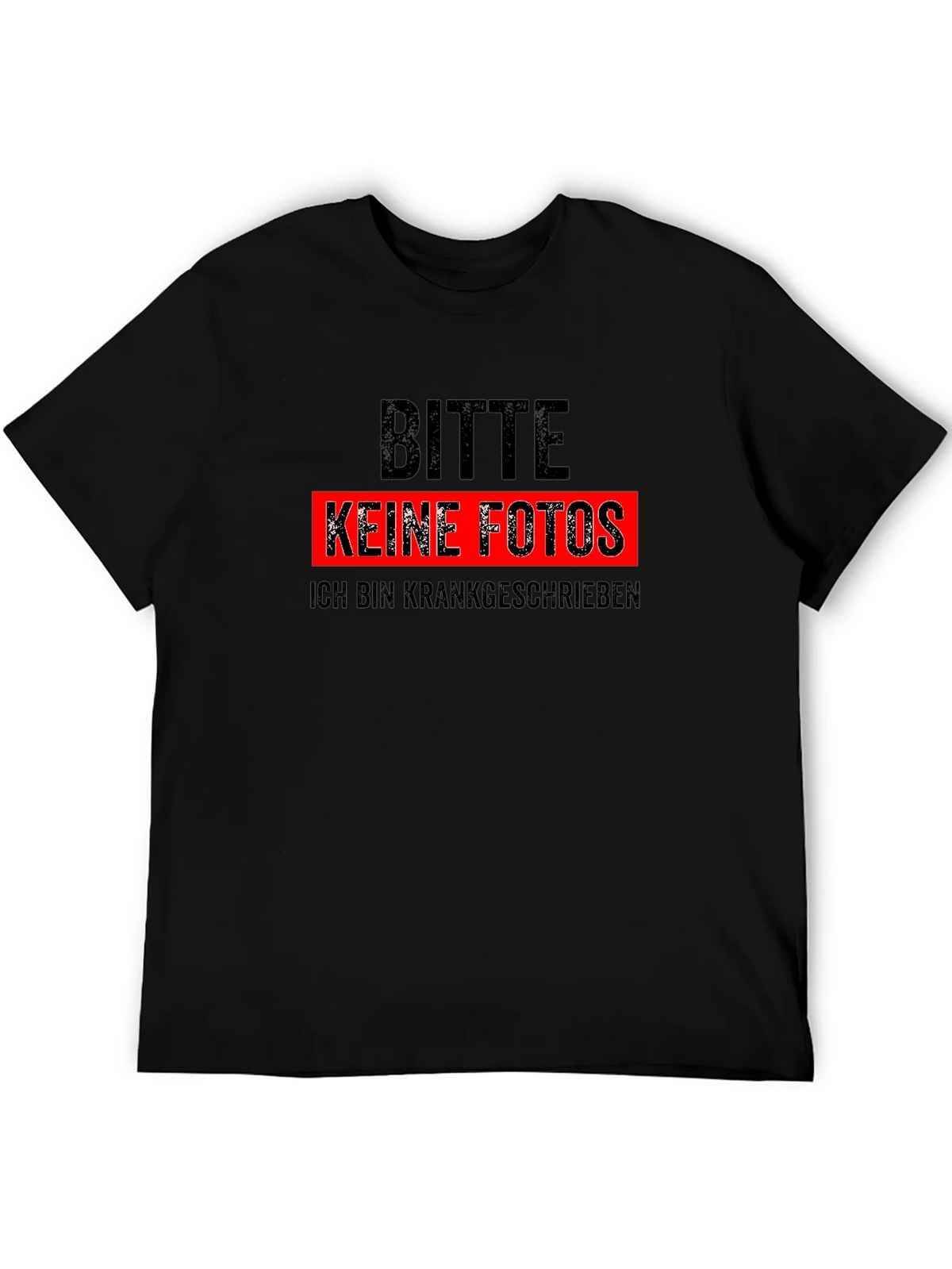 Bitte Keine Fotos Mens T-Shirt - Sarcastic German Humor Tee product image 5