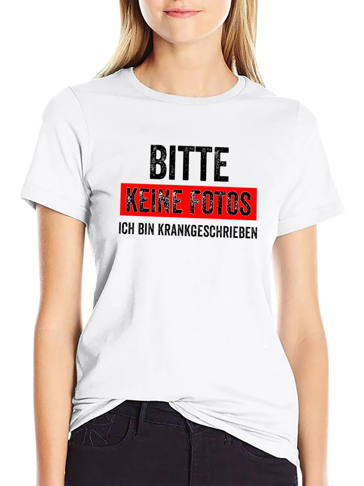 Bitte Keine Fotos Mens T-Shirt - Sarcastic German Humor Tee product image 8