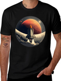 Space Shuttle Blast Off Graphic Tee product image 1