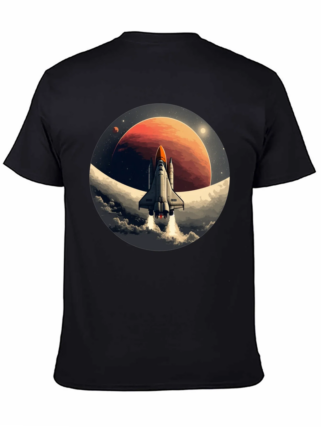Space Shuttle Blast Off Graphic Tee product image 4