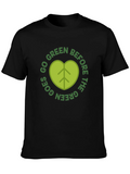 Go Green T-Shirt - Organic Eco Friendly Design product image 1