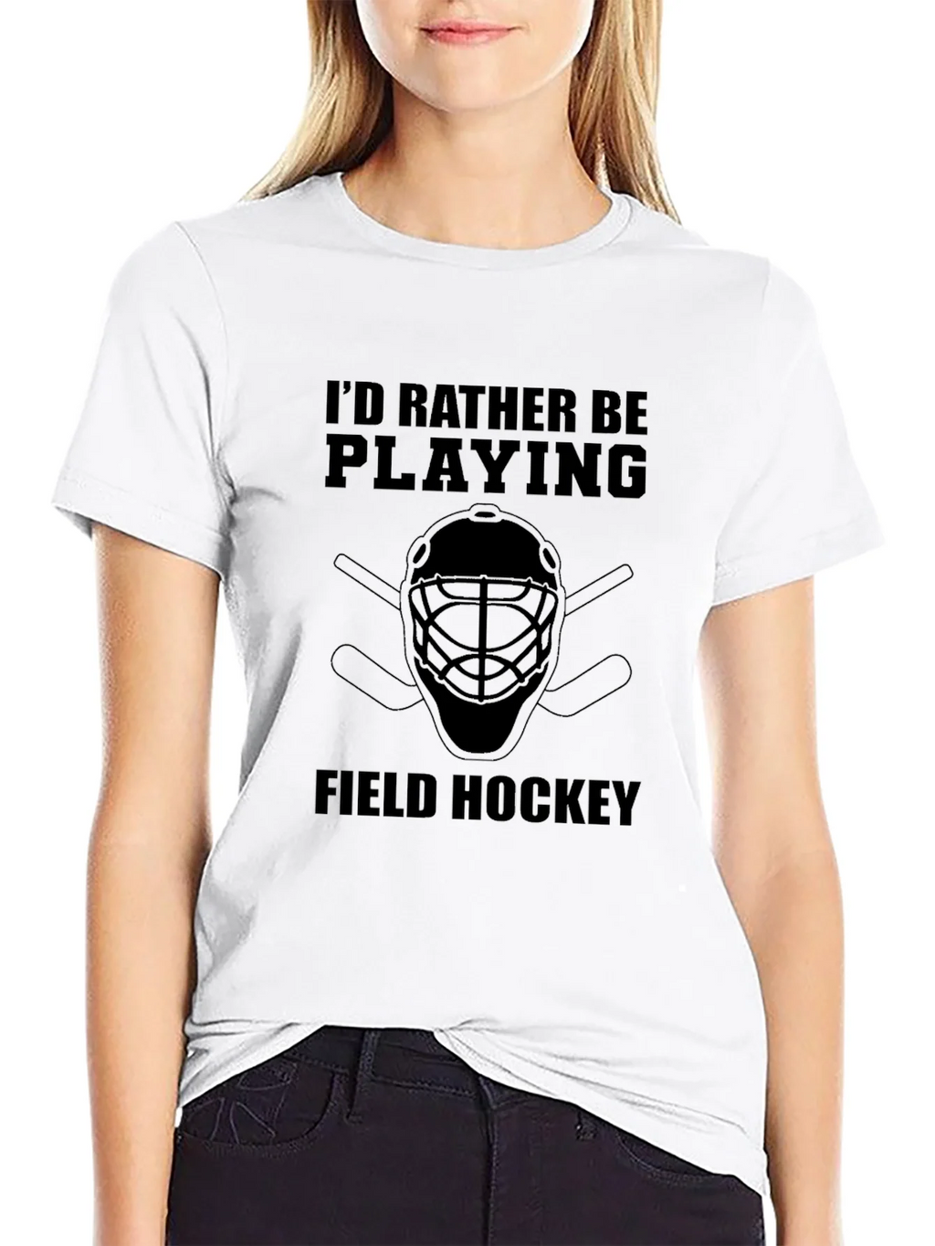 Field Hockey T-Shirt - Id Rather Be Playing product image 8