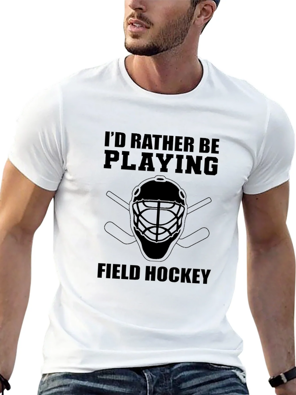 Field Hockey T-Shirt - Id Rather Be Playing product image 12