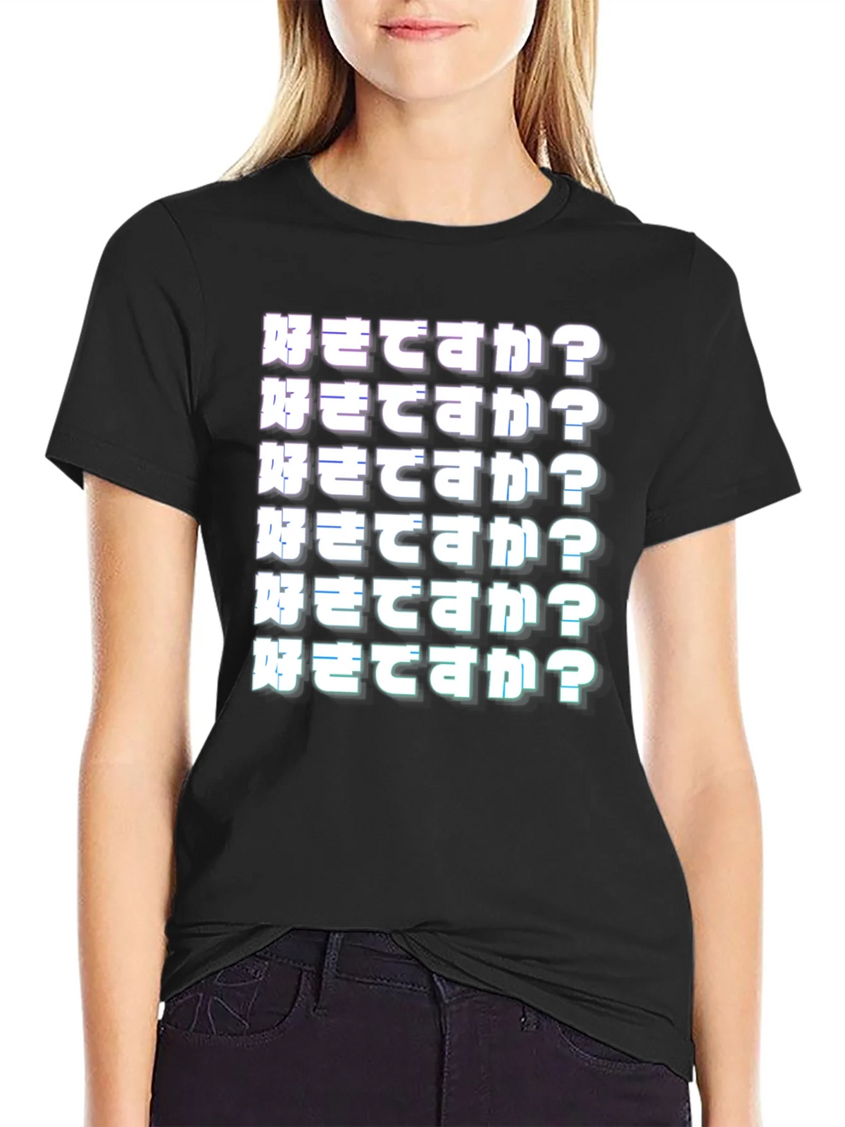 Japanese Text Graphic T-Shirt product image 2