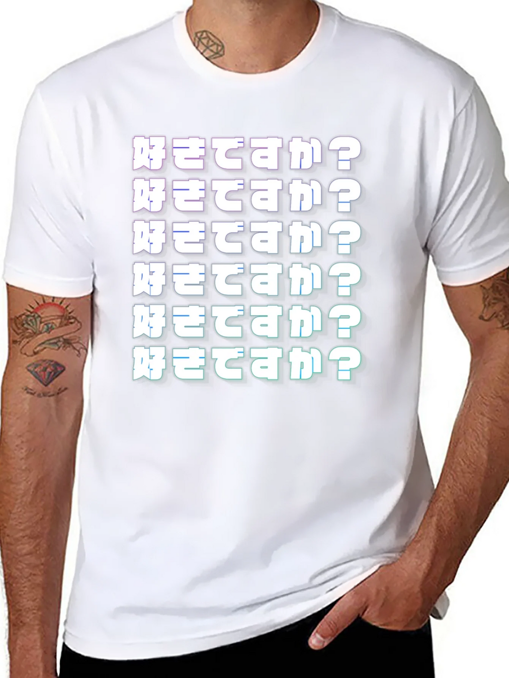Japanese Text Graphic T-Shirt product image 7