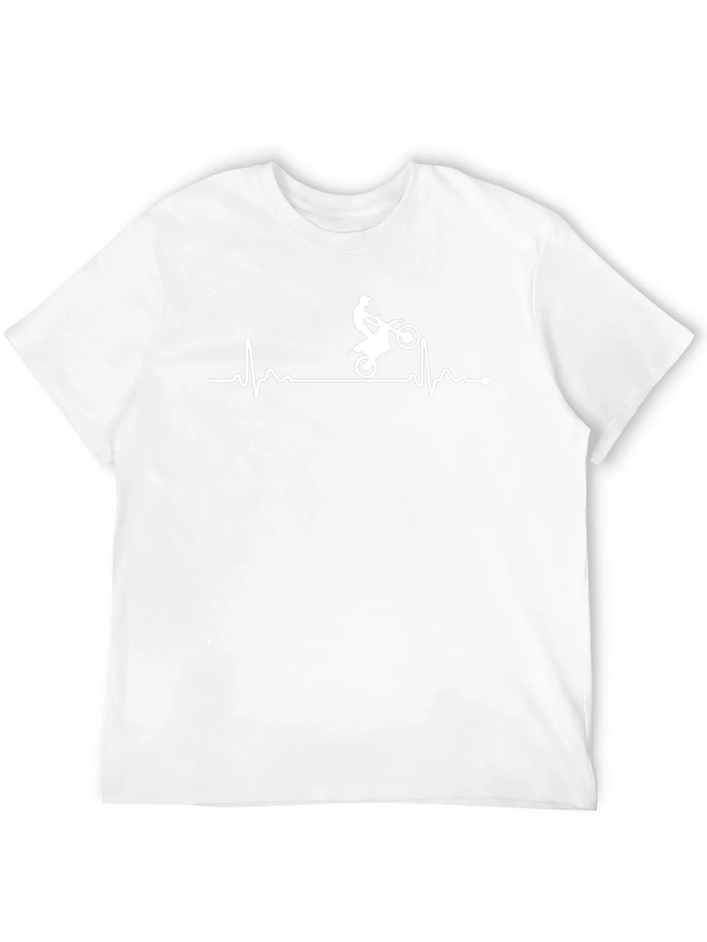 Motorcross Heartbeat Graphic Tee - Black product image 11