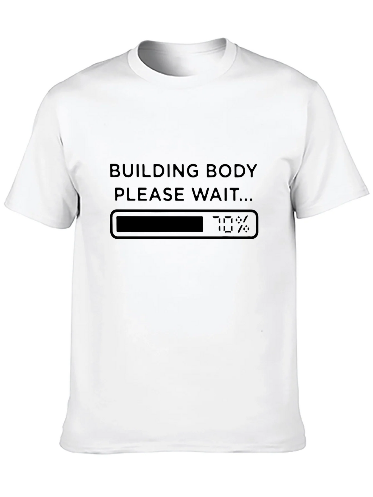 Building Body Loading T-Shirt Funny Workout Tee product image 5