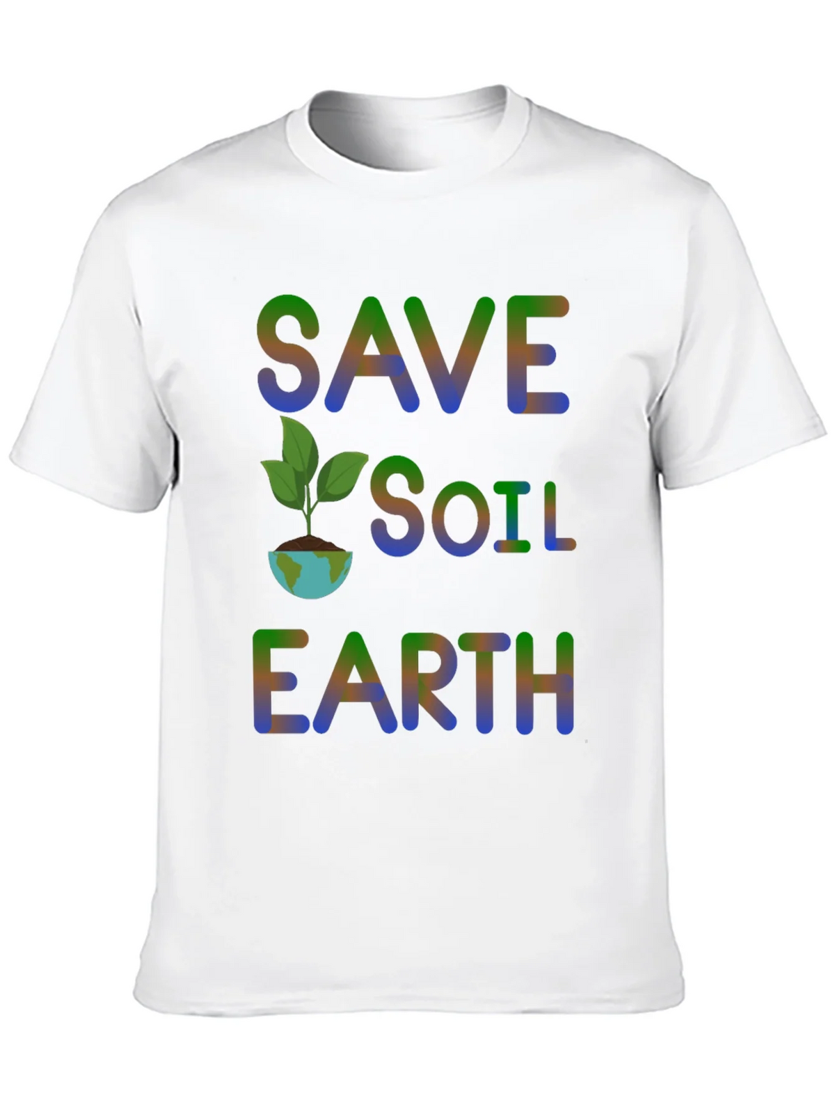 Save Soil Earth T-Shirt - Environmental Awareness product image 9