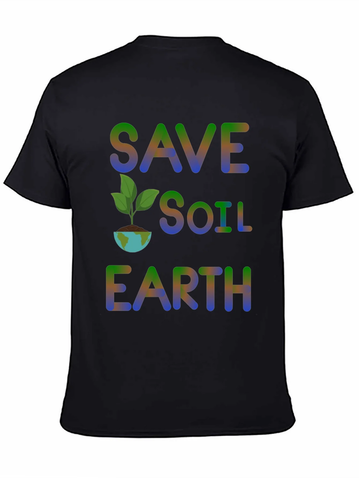 Save Soil Earth T-Shirt - Environmental Awareness product image 4