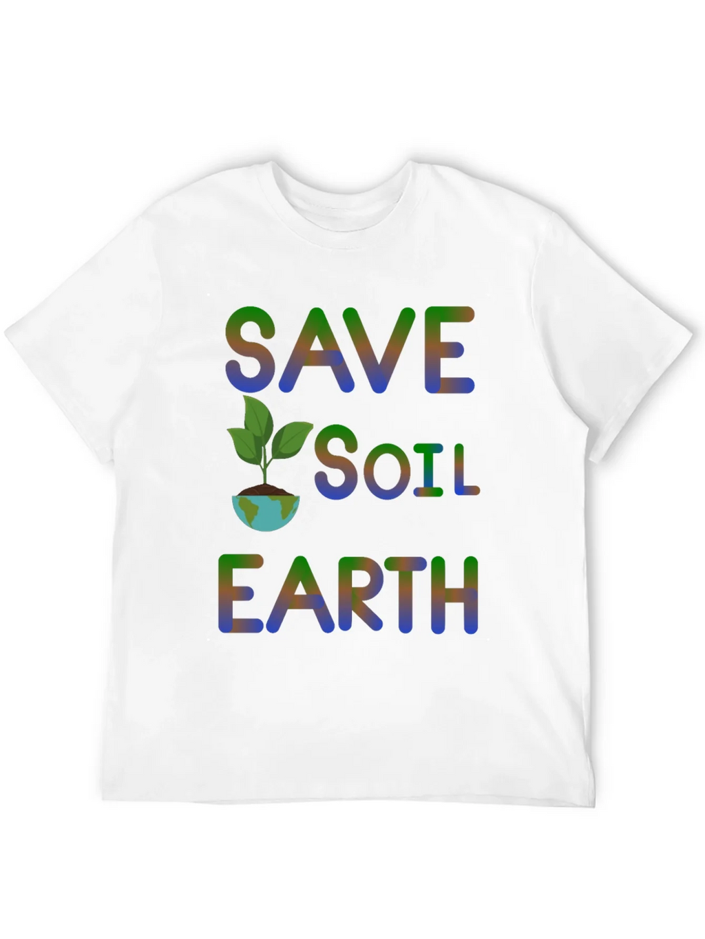 Save Soil Earth T-Shirt - Environmental Awareness product image 11