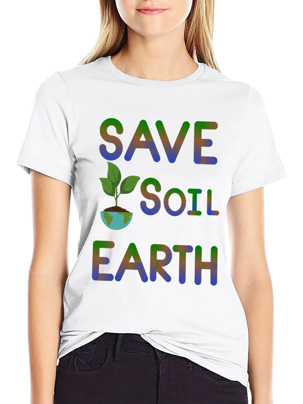 Save Soil Earth T-Shirt - Environmental Awareness product image 8