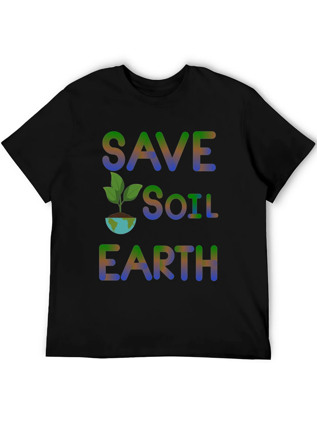 Save Soil Earth T-Shirt - Environmental Awareness product image 5