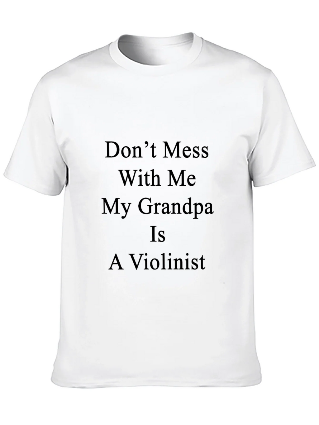 Funny Grandpa Violinist T-Shirt product image 8