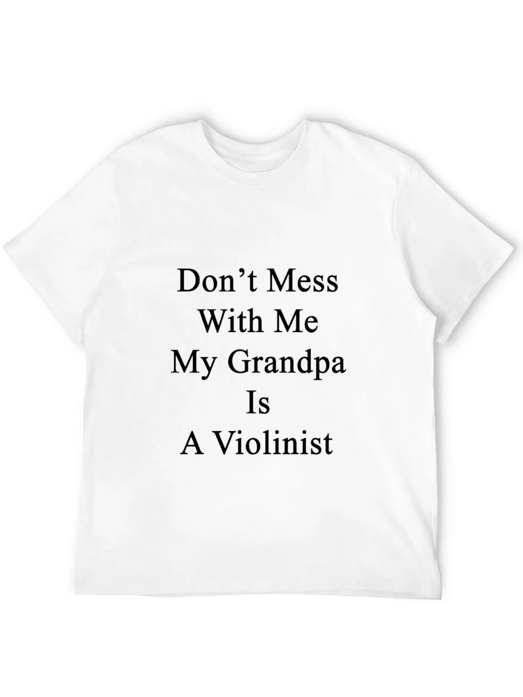 Funny Grandpa Violinist T-Shirt product image 10