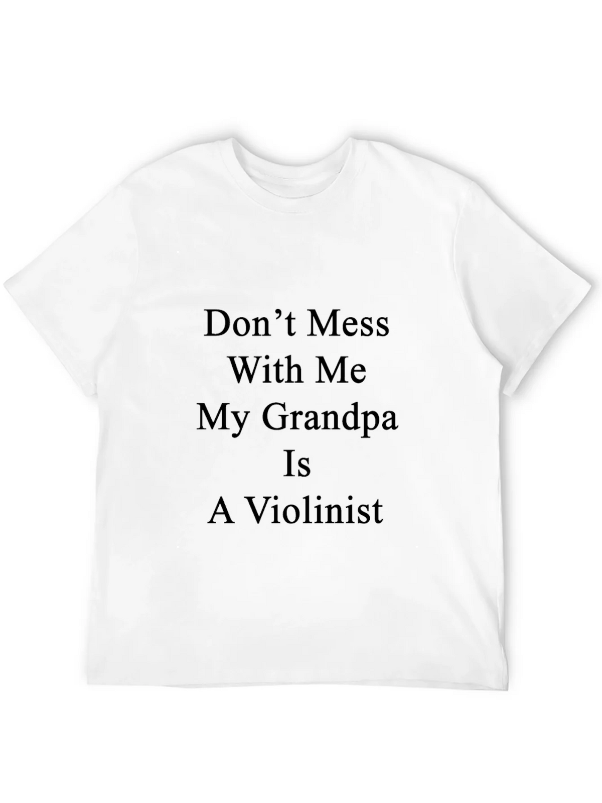 Funny Grandpa Violinist T-Shirt product image 10