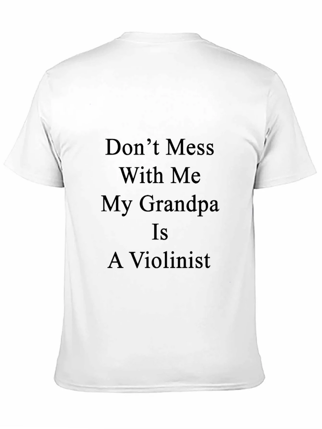 Funny Grandpa Violinist T-Shirt product image 9