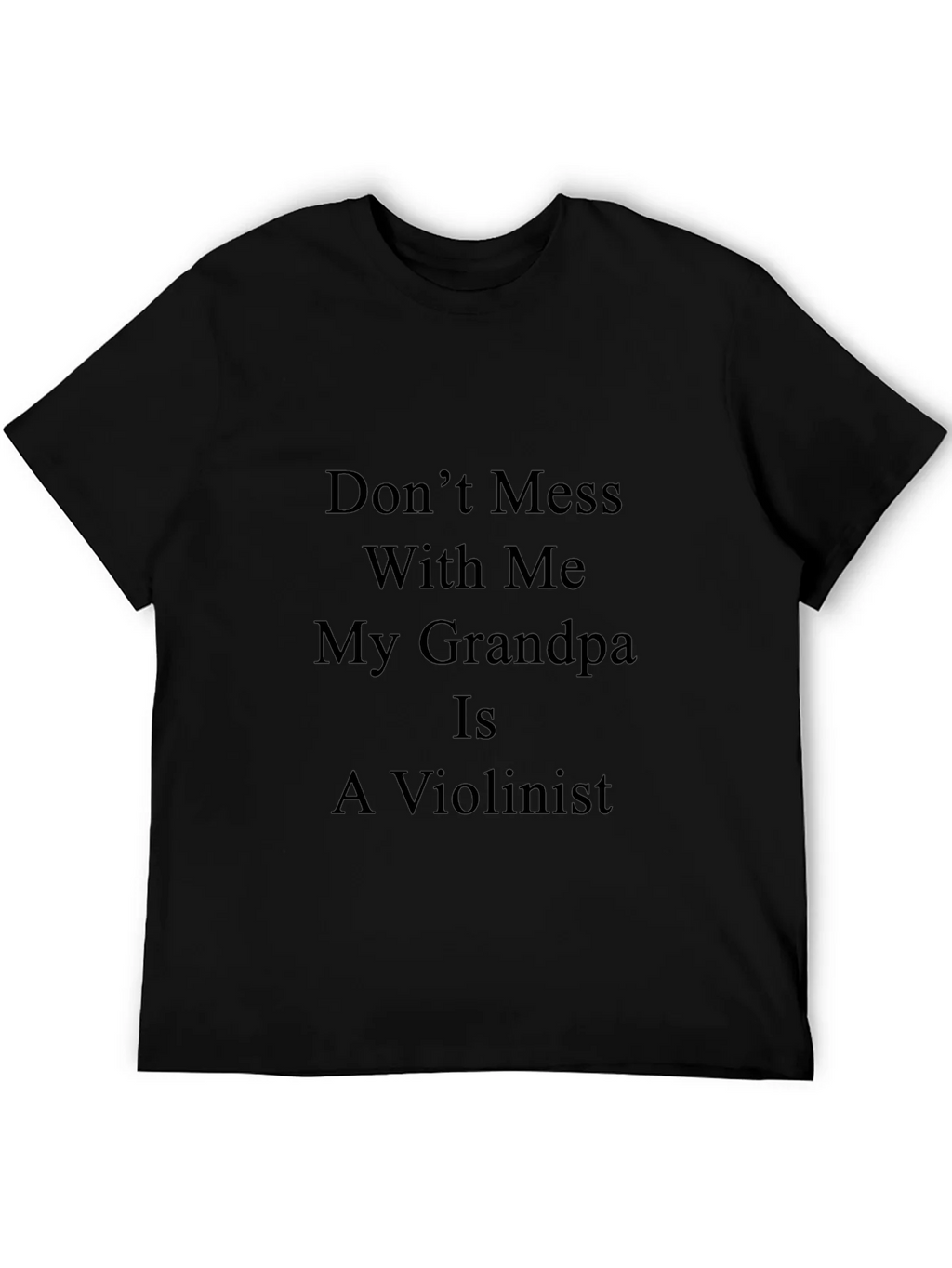 Funny Grandpa Violinist T-Shirt product image 5